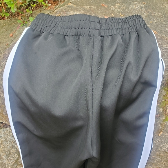 Mens Sz M Palm Angels Track Pants stripe Black and White - Picture 7 of 9